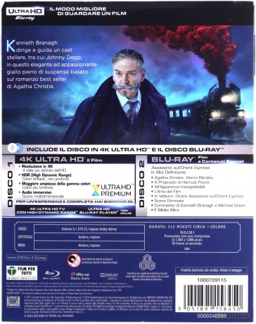 Morderstwo w Orient Expressie [Blu-Ray 4K]+[Blu-Ray]