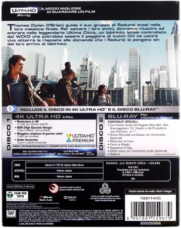 Więzień labiryntu: Lek na śmierć [Blu-Ray 4K]+[Blu-Ray]