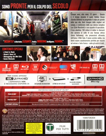 Ocean's Eight [Blu-Ray 4K]+[Blu-Ray]