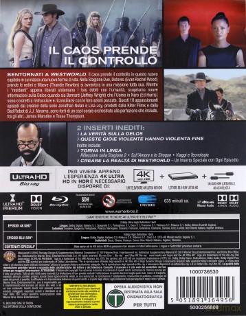 Westworld Sezon 2 [Blu-Ray 4K]+[Blu-Ray]