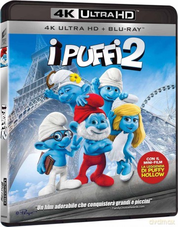 The Smurfs 2 (Smerfy 2) [Blu-Ray 4K]+[Blu-Ray]