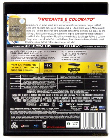 The Smurfs 2 (Smerfy 2) [Blu-Ray 4K]+[Blu-Ray]