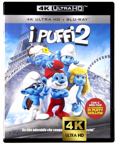The Smurfs 2 (Smerfy 2) [Blu-Ray 4K]+[Blu-Ray]