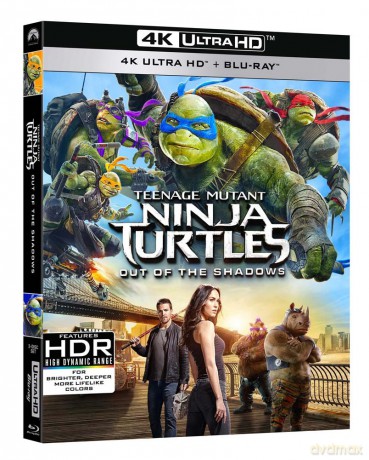 Teenage Mutant Ninja Turtles: Out of the Shadows (Wojownicze żółwie ninja: Wyjście z cienia) [Blu-Ray 4K]+[Blu-Ray]