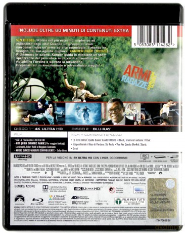 xXx: Return of Xander Cage (xXx: Reaktywacja) [Blu-Ray 4K]+[Blu-Ray]