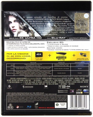Underworld: Wojny krwi [Blu-Ray 4K]+[Blu-Ray]