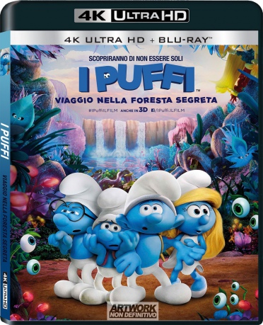 Smerfy: Poszukiwacze zaginionej wioski [Blu-Ray 4K]+[Blu-Ray]