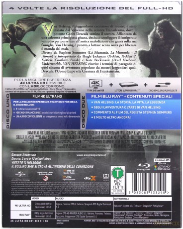 Van Helsing [Blu-Ray 4K]+[Blu-Ray]