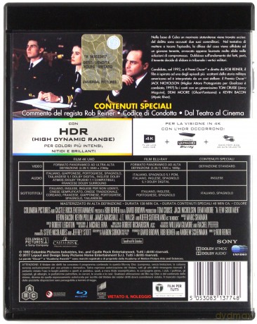A Few Good Men (Ludzie honoru) [Blu-Ray 4K]+[Blu-Ray]