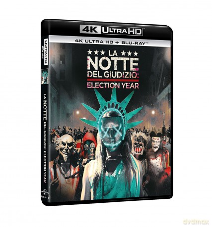 The Purge: Election Year (Noc oczyszczenia: Czas wyboru) [Blu-Ray 4K]+[Blu-Ray]