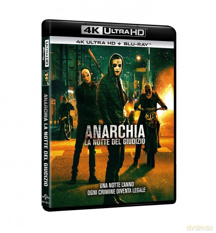 The Purge: Anarchy (Noc oczyszczenia: Anarchia) [Blu-Ray 4K]+[Blu-Ray]