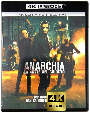 The Purge: Anarchy (Noc oczyszczenia: Anarchia) [Blu-Ray 4K]+[Blu-Ray]