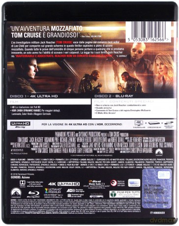 Jack Reacher [Blu-Ray 4K]+[Blu-Ray]