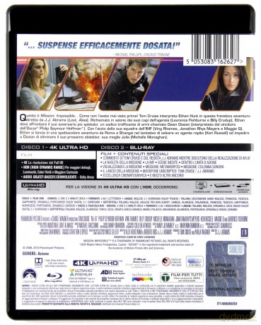 Mission: Impossible 3 [Blu-Ray 4K]+[Blu-Ray]