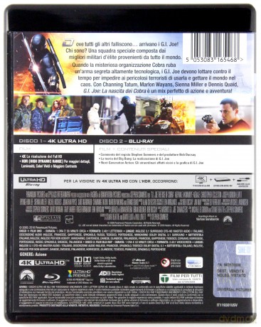 G.I. Joe: The Rise of Cobra (G.I. Joe: Czas Kobry) [Blu-Ray 4K]+[Blu-Ray]