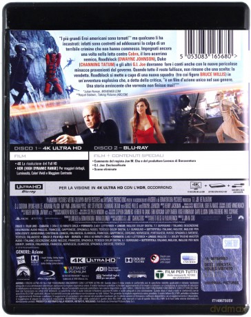 G.I. Joe: Retaliation (G.I. Joe: Odwet) [Blu-Ray 4K]+[Blu-Ray]