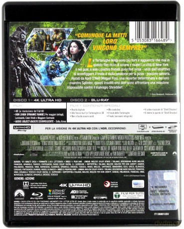 Teenage Mutant Ninja Turtles (Wojownicze żółwie ninja) [Blu-Ray 4K]+[Blu-Ray]