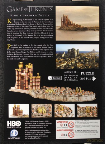 4D Game of Thrones: Kings Landing (Gra o Tron) [PUZZLE]