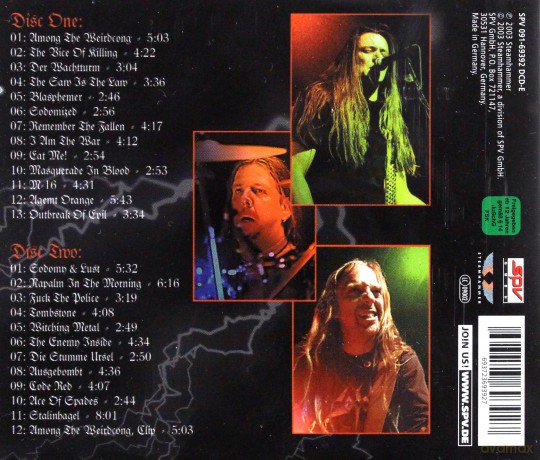 Sodom: One Night In Bangkok [CD]