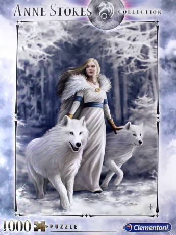 CLEMENTONI 1000 el. Anne Stokes Collection Winter Guardian [PUZZLE]