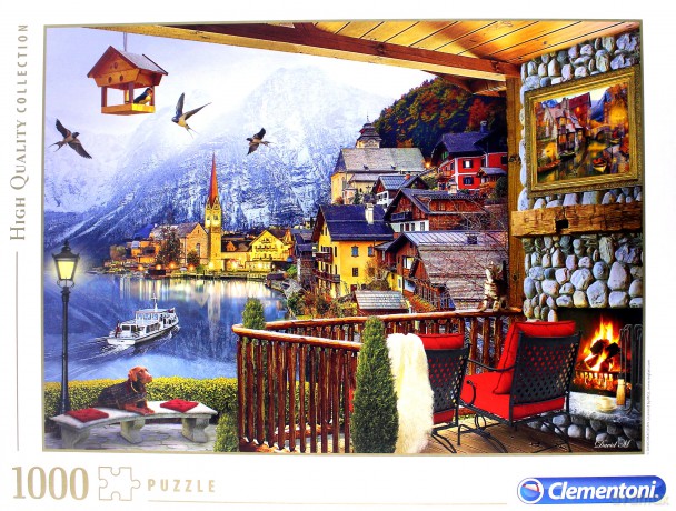 CLEMENTONI 1000 el. Hallstadt [PUZZLE]
