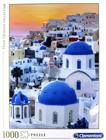 CLEMENTONI 1000 el. Santorini [PUZZLE]