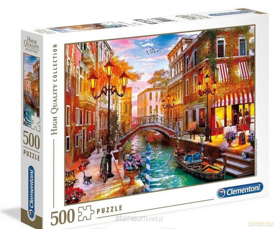 CLEMENTONI 500 el. Zachód słońca nad Wenecją [PUZZLE]