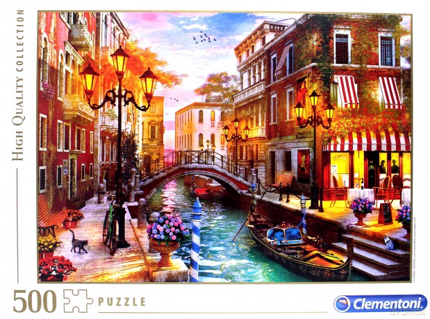 CLEMENTONI 500 el. Zachód słońca nad Wenecją [PUZZLE]