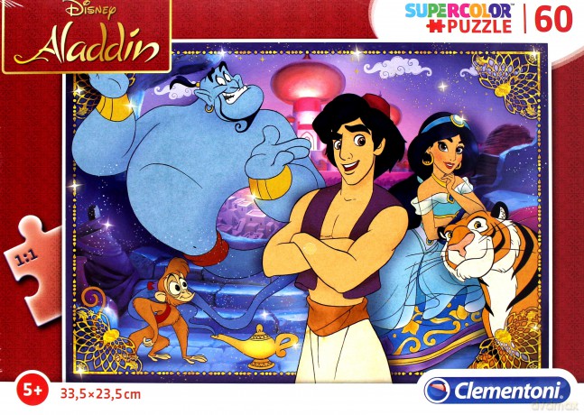 CLEMENTONI 60 el. Alladyn [PUZZLE]