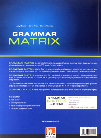Grammar Matrix podręcznik A1/B2+ with answers [KSIĄŻKA]