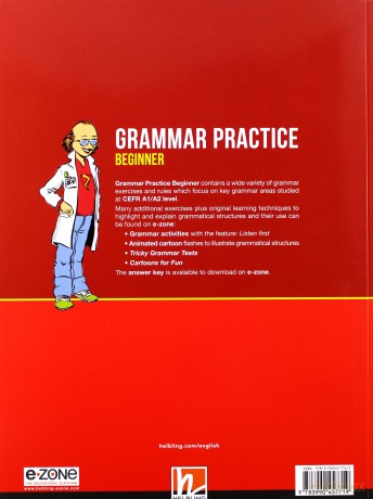 Grammar Practice Beginner A1/A2 + e-zone [KSIĄŻKA]