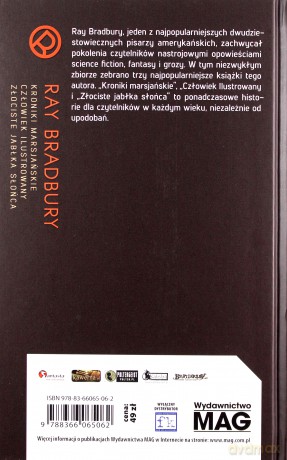 Kroniki marsjańskie/Człowiek ilust./Złociste.. - Ray Bradbury [KSIĄŻKA]