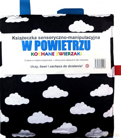 Książeczka sensoryczno-manipulacyjna. W powietrzu