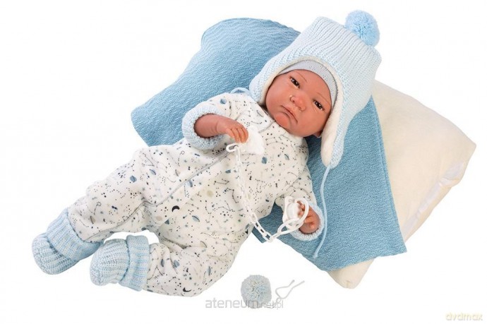 Lalka 18007 Reborn szary 42 cm