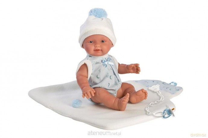 Lalka 26291 bobas chłopiec z kocykiem 26 cm