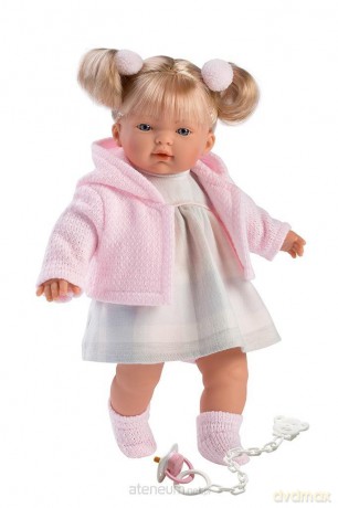 Lalka 33102 Aitana płacząca różowa blondynka 33 cm