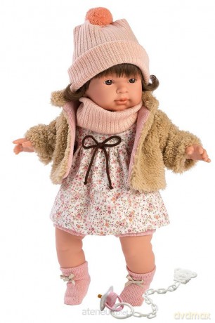 Lalka 42152 Pippa płacząca brunetka 42 cm