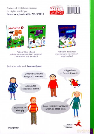 Lokomotywa 3. Czytam i poznaję świat cz. 2 [KSIĄŻKA]