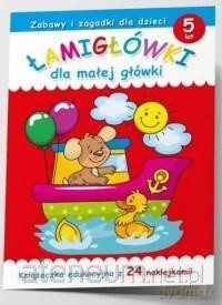 Łamigłówki dla małej główki 5 lat [KSIĄŻKA]