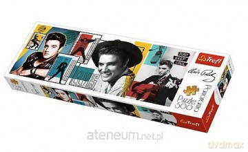 TREFL 500 el. Elvis Presley - kolaż [PUZZLE]