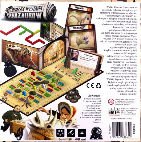Wielka Wystawa Dinozaurów [GRA]