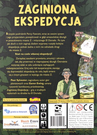 Zaginiona Ekspedycja [GRA PLANSZOWA]