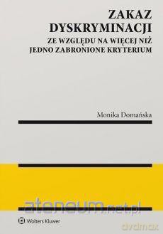 Zakaz dyskryminacji ze względu na więcej niż jedno zabronione kryterium - Monika Domańska [KSIĄŻKA]