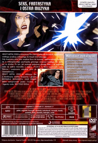 Heavy Metal 2000 [DVD]