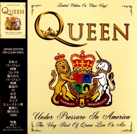 Queen: Under Pressure In America - The Very Best Of Queen Live On Air [Winyl]