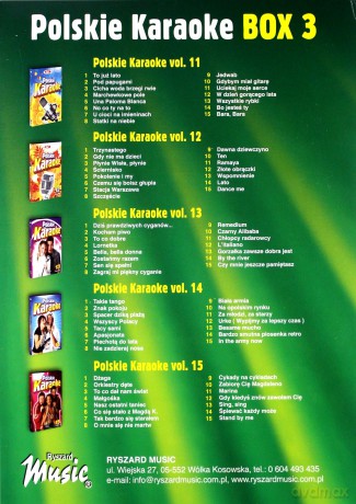 Polskie Karaoke vol. 3 [BOX] [5DVD]