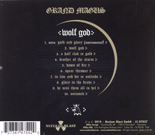 Grand Magus: Wolf God [CD]