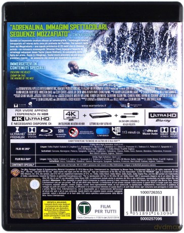 The Meg [Blu-Ray 4K]+[Blu-Ray]
