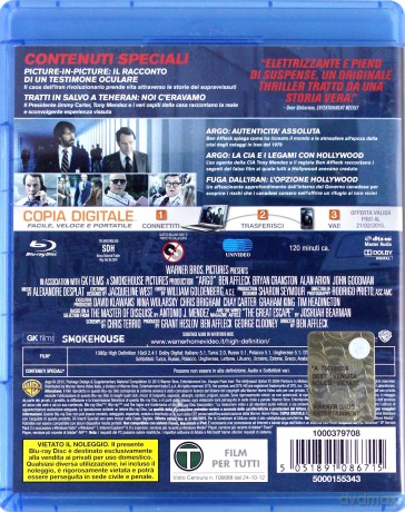 Operacja Argo [Blu-Ray]