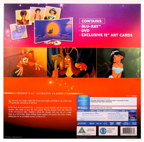 Aladyn (Big Sleeve) (Disney) [Blu-Ray]+[DVD]